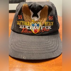 Vintage hat’ very worn but has some life left in it 1995